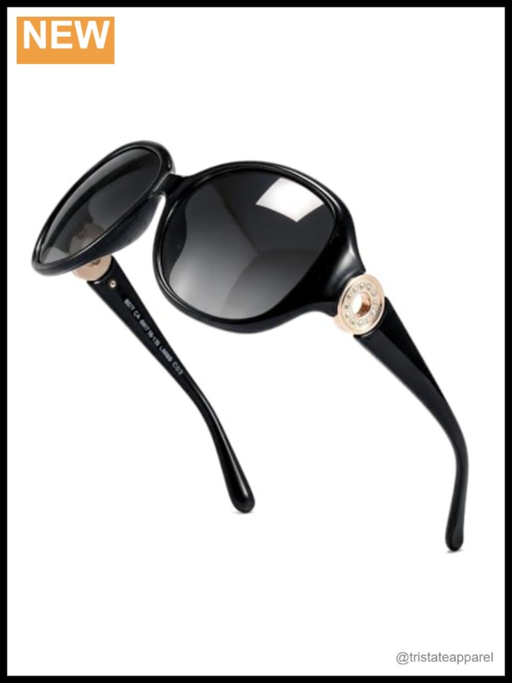 Polarized Wrap Around Sunglasses UV400 Full Frame Rectangular Outdoor